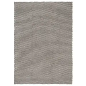 Rug Rectangular Grey 180x250 cm Cotton