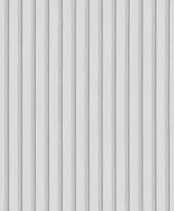 Galerie Eden Collection Silver Wood Stripe Wallpaper Roll