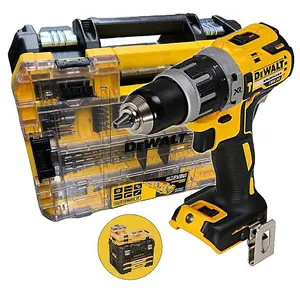 Dewalt DCD796N 18v XR Brushless Compact Combi Hammer Drill + Tstak + 85PC Set