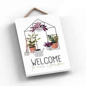 Garden Welcome Signs and Plaques