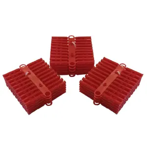 300 x Red Wall Raw Plugs 5.5 x 32mm Expansion Plug Fixings