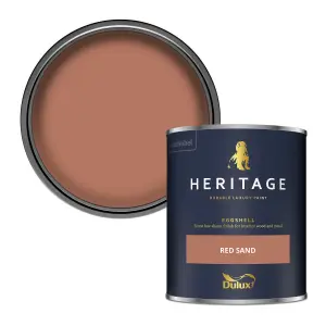 Dulux Trade Heritage Red Sand Eggshell Wall paint, 750ml