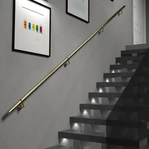 Brass Stair Handrail Kit - 3.6m X 40mm