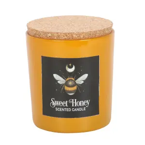 Sweet Honey Scented  Jar Candle - 25 Hour Burn Time