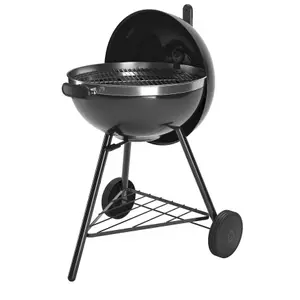 GoodHome Kiowa Black Charcoal BBQ