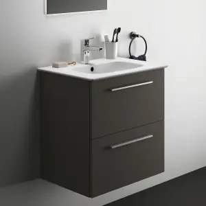 Ideal Standard i.life A Gloss White Rectangular Vanity Basin (W)60cm