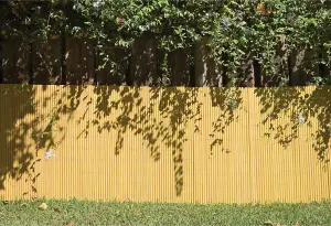 Primrose Split Bamboo Plastic Privacy Border Artificial Garden Fence Screening Roll 4m x 1.5m