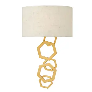 Elstead Moxie 2 Light Indoor Wall Light Gold, E14