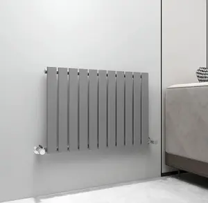 Designer Flat panel Single Radiator 600x748 Anthracite by MCC