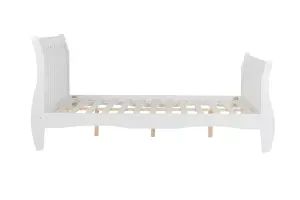 Birlea Belford Small Double Bed Frame In White