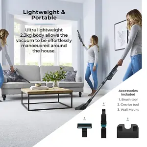 VL60 Nimblevac Anti-Tangle Cordless Vacuum Cleaner with Brushless Motor