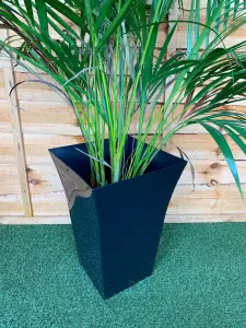 4 x Large Black Milano 10101801202 Upright Planter