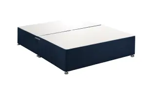 Bedmaster Midnight Linen 2 Drawer Divan Base And Headboard Single