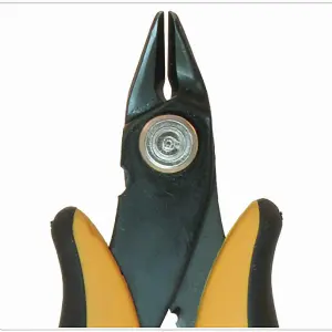 Piergiacomi Precision Cutting Pliers Micro Soft Wire Cutter for Flush Cutting Terminal Wires up to 1.3 mm (16AWG)