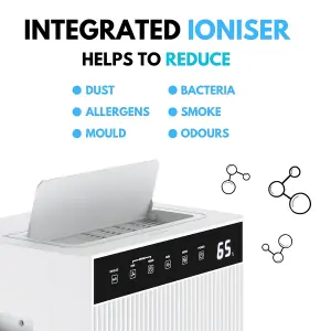 Ometa 20L Dehumidifier and Ioniser, White