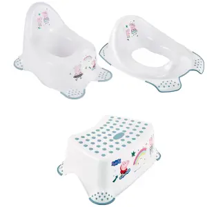 Keeeper Peppa Pig Baby Potty, Toilet Seat & Step Stool