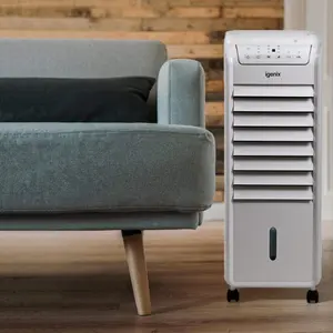 Igenix IG9703 Portable Air Cooler with Remote Control and LED Display