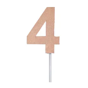 Bristol Novelty Diamond Number Cake Topper Rose Gold (9)