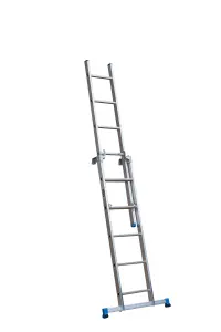 Mac Allister 3-way Aluminium Combination Ladder