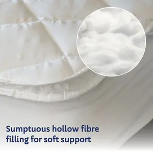 Double Comfort Cotton Mattress Topper 180x200