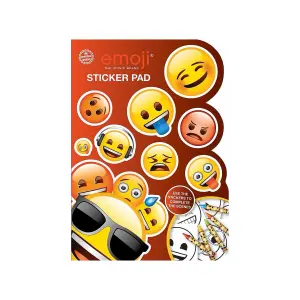 Emoji Shaped Sticker Pad Multicoloured (One Size)