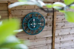 Outdoor Garden Wall Mechanical Clock