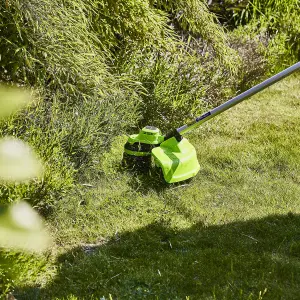 Greenworks Tools 48V (2 X 24V) Line Trimmer 33cm (13") includes 2 x 24V 2Ah batteries & charger