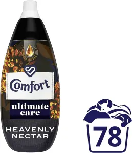 Comfort Fabric Conditioner Ultimate Care Heavenly Nectar 1.18L 78 Washes Pack of 3