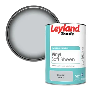 Leyland Trade Vinyl Soft Sheen Walls & Ceilings Emulsion Paint Elemental (PPG1011-2) - 5L