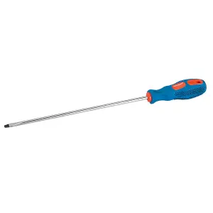 SL9.5 x 250mm Slotted Screwdriver Soft Grip Handle & Hard Flared Flat Driver