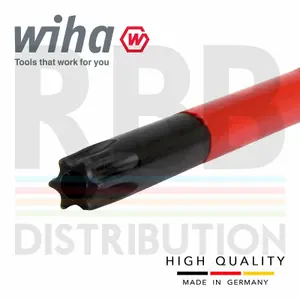 Wiha Torx Screwdriver T25H SlimFix Fit SoftFinish VDE Electrician Security 41144