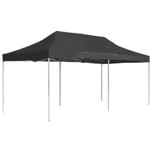 Berkfield Professional Folding Party Tent Aluminium 6x3 m Anthracite