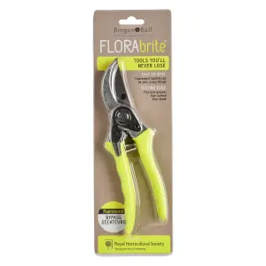 Burgon & Ball Flora brite Yellow Bypass Secateurs