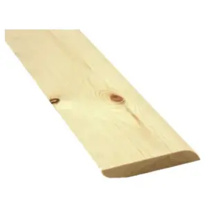 PACK OF 5 (Total 5 Units) - 14.5mm Redwood Chamfered & Pencil Round Architrave 19mm x 100mm (act size 14.5mm x 96mm)x 3600mm