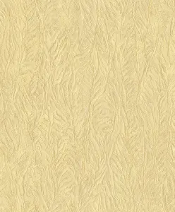 Galerie Ambiance Ochre Gold Leaf Emboss Embossed Wallpaper