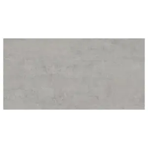 Glen Matt Grey Concrete Effect Porcelain Outdoor Tile - Pack of 1, 0.72m² - (L)1200x(W)600