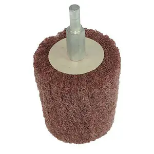 75mm 240 Grit Goblet Sanding Mop 6mm Arbor Cleaning Buffing Concave