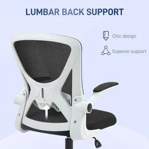 Vinsetto Mesh Office Chair Computer Chair with Swivel Wheels for Home Office