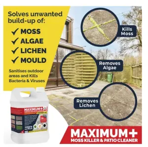 Moss Killer for Paths, Patios and All outdoor Hard Surfaces