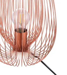 GoodHome Dharug Copper effect Table light