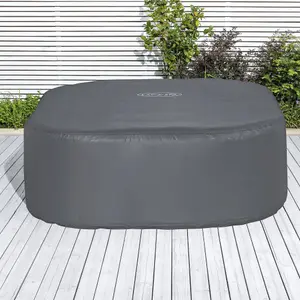 Lay-Z-Spa Grey Square Hot tub Cover (L) 180cm x (W) 180cm