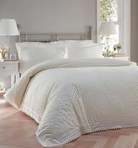 Balmoral Ecru Double Duvet Cover and Pillowcases