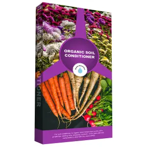 2 Bags (120 Litres) Organic Soil Conditioner Compost Bags Ideal For Planting, Flower Beds, Sowing Baskets & Tubs