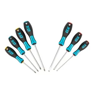 OX Pro 7 piece Standard Mixed Screwdriver set