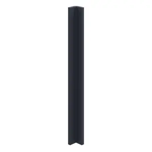 GoodHome Garcinia Matt navy blue Standard Corner post, (W)59mm (L)715mm