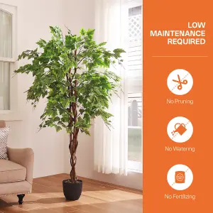 Artificial Grape Tree in Pot for Decoration Living Room