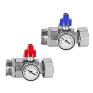 Polypipe Stainless Steel 1" Isolation Valves Connect UnderFloor Control Heating