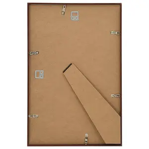 Berkfield Photo Frames Collage 5 pcs for Wall or Table Bronze 50x70cm MDF