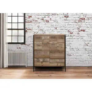 Birlea Urban Merchant Chest Rustic