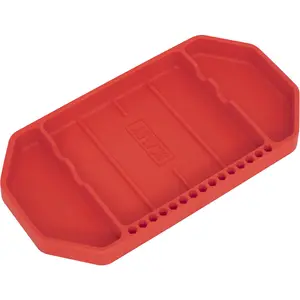 Non-Slip Flexible Tool Tray - 275mm x 140mm x 30mm - Perfect for Garage and Workshop Storage